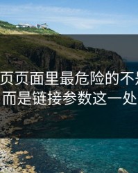 开云网页页面里最危险的不是按钮，而是链接参数这一处